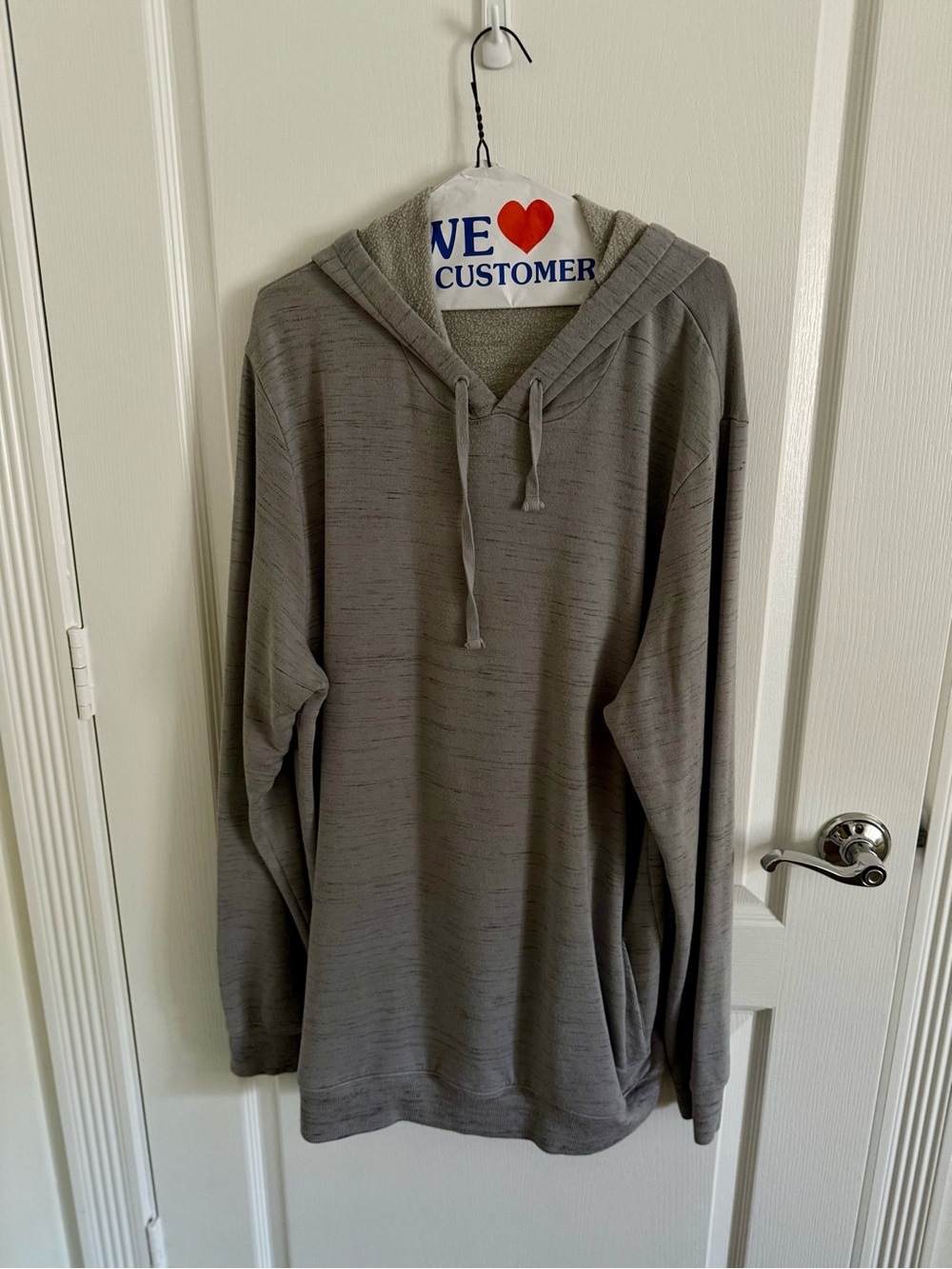 Travis Matthew Light Gray Hooded Pullover Sweatshirt XL